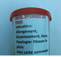 Produits pour allonger le penis